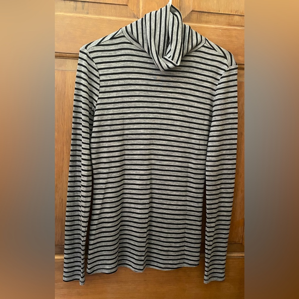 EMU Naturally Australian Striped Merino Wool Turtleneck